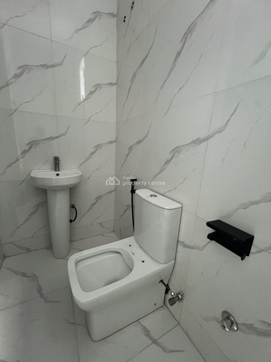 Newly Built 4 Bedroom Semi Detached Duplex with a Bq., Ikota, Ikota, Lekki, Lagos, House for Rent