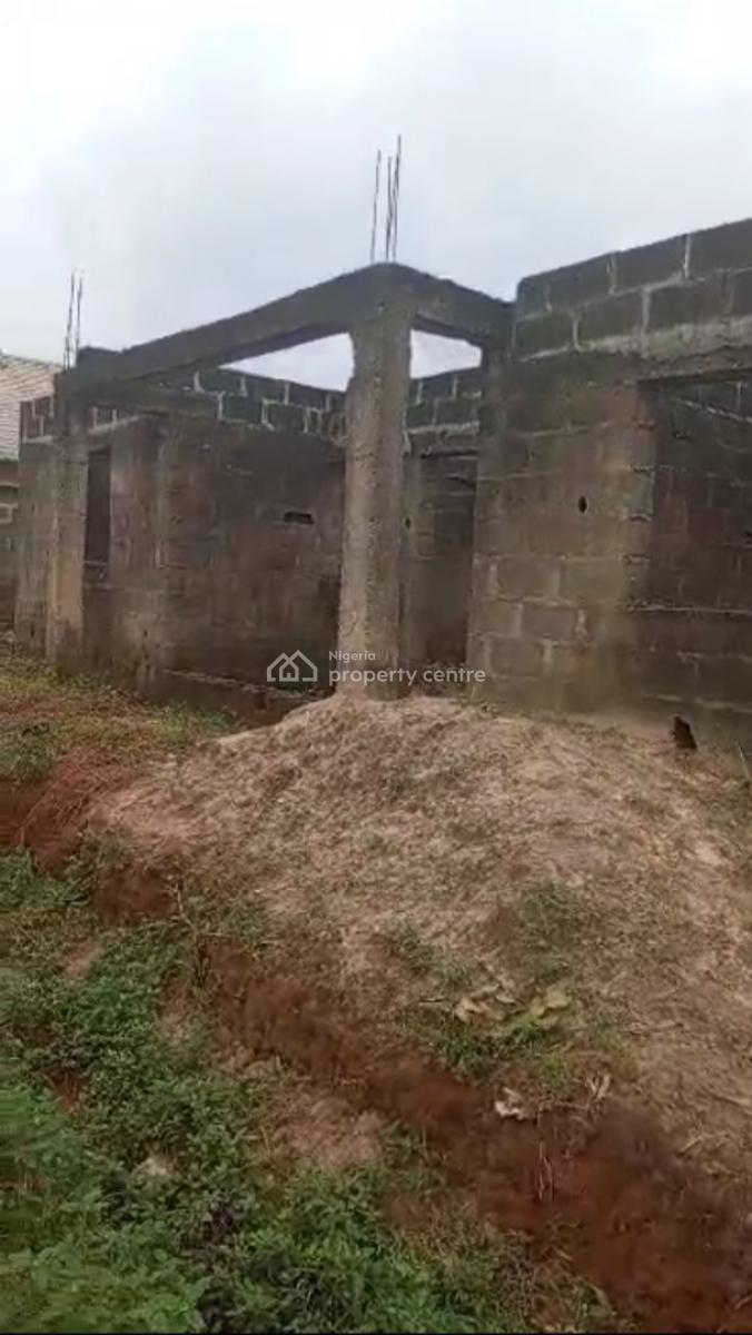 4 Bedroom Flat Carcass, Olorunisola, Ayobo, Lagos State, Ayobo, Lagos, Detached Bungalow for Sale