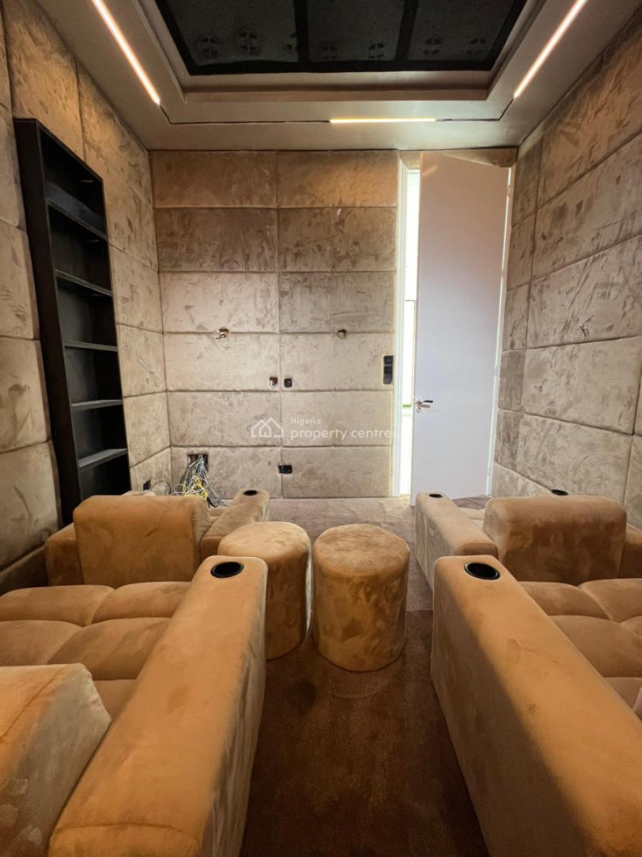5 Bed Smart Mansion with Elevator, Cinema, Gym, Spa, Home Office, Swim, Garden/ Sit Out Area - Gym 🏋🏾‍♀️  - Home Office   - Swimming Pool🏊, Osapa, Lekki, Lagos, Detached Duplex for Sale