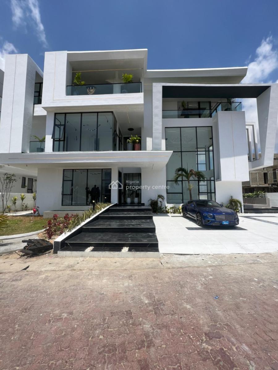 5 Bed Smart Mansion with Elevator, Cinema, Gym, Spa, Home Office, Swim, Garden/ Sit Out Area - Gym 🏋🏾‍♀️  - Home Office   - Swimming Pool🏊, Osapa, Lekki, Lagos, Detached Duplex for Sale