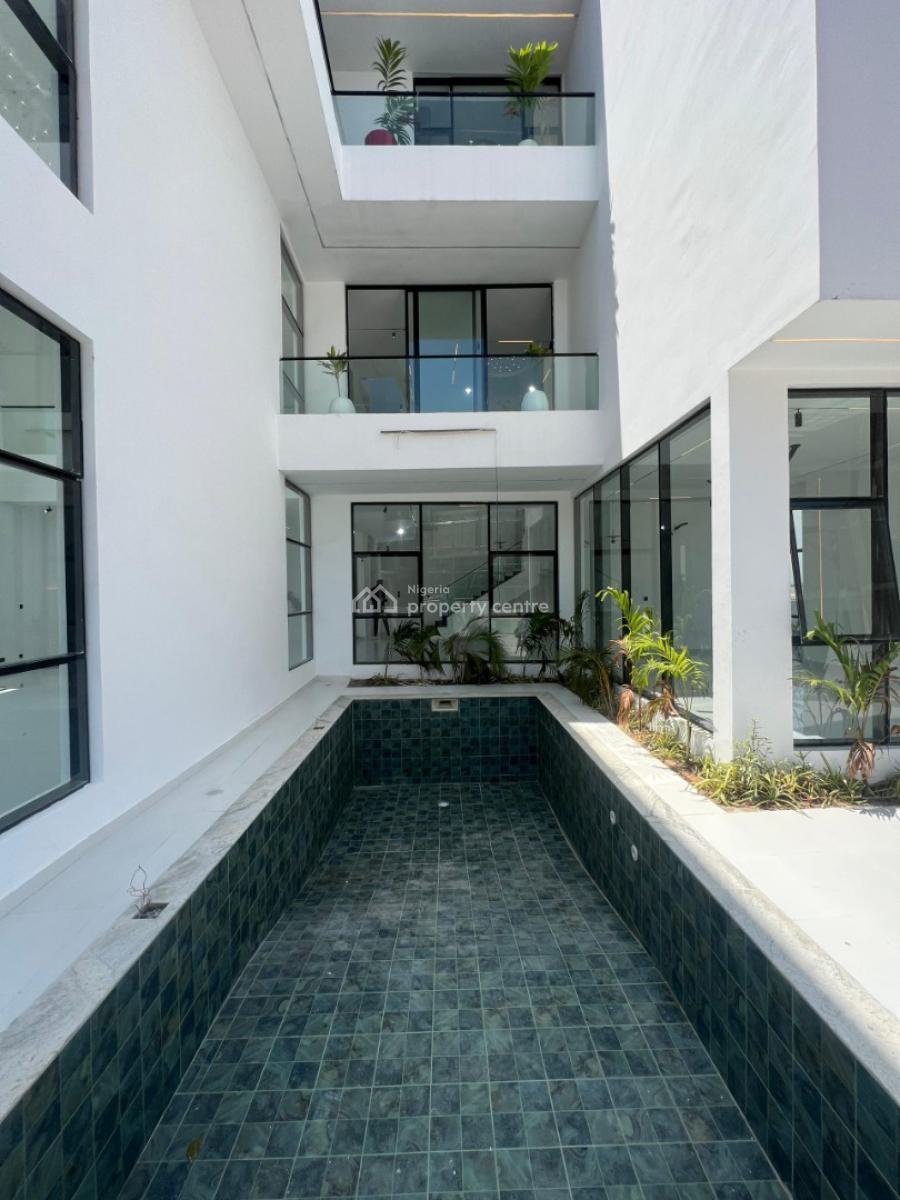 5 Bed Smart Mansion with Elevator, Cinema, Gym, Spa, Home Office, Swim, Garden/ Sit Out Area - Gym 🏋🏾‍♀️  - Home Office   - Swimming Pool🏊, Osapa, Lekki, Lagos, Detached Duplex for Sale