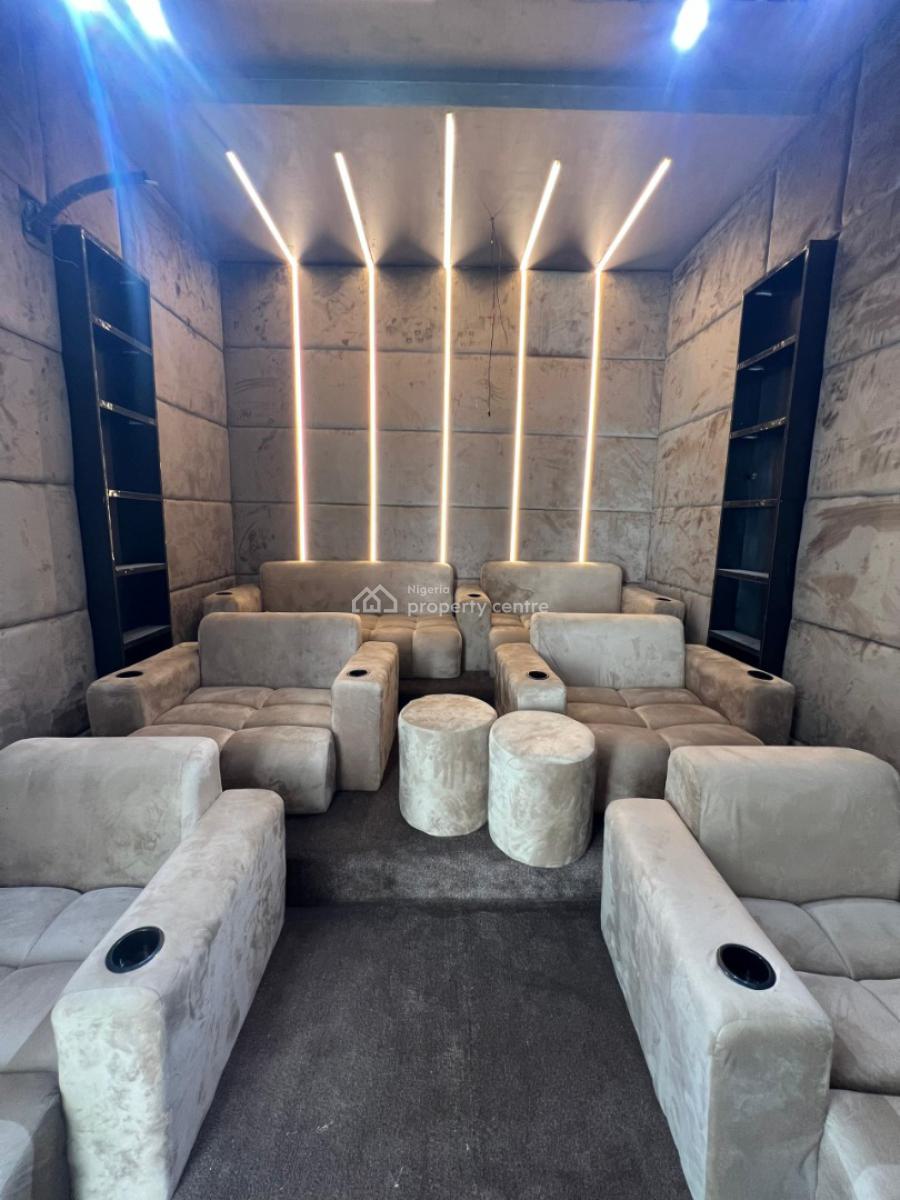 5 Bed Smart Mansion with Elevator, Cinema, Gym, Spa, Home Office, Swim, Garden/ Sit Out Area - Gym 🏋🏾‍♀️  - Home Office   - Swimming Pool🏊, Osapa, Lekki, Lagos, Detached Duplex for Sale