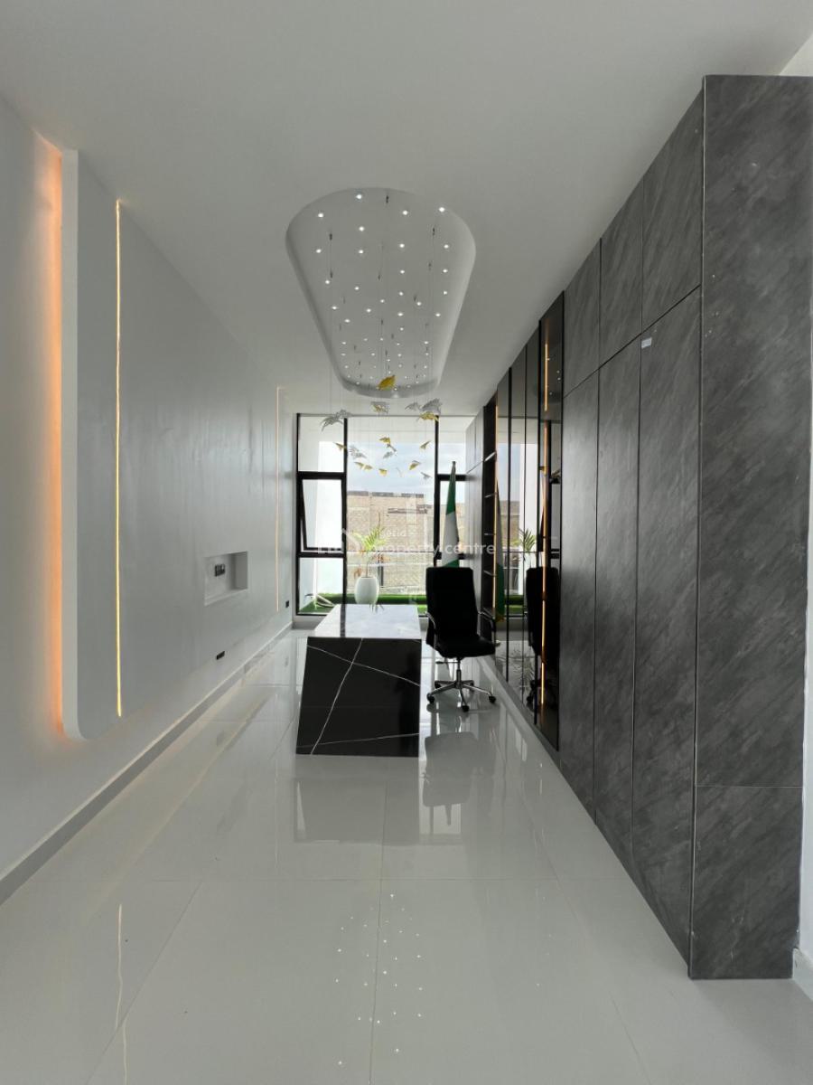 5 Bed Smart Mansion with Elevator, Cinema, Gym, Spa, Home Office, Swim, Garden/ Sit Out Area - Gym 🏋🏾‍♀️  - Home Office   - Swimming Pool🏊, Osapa, Lekki, Lagos, Detached Duplex for Sale