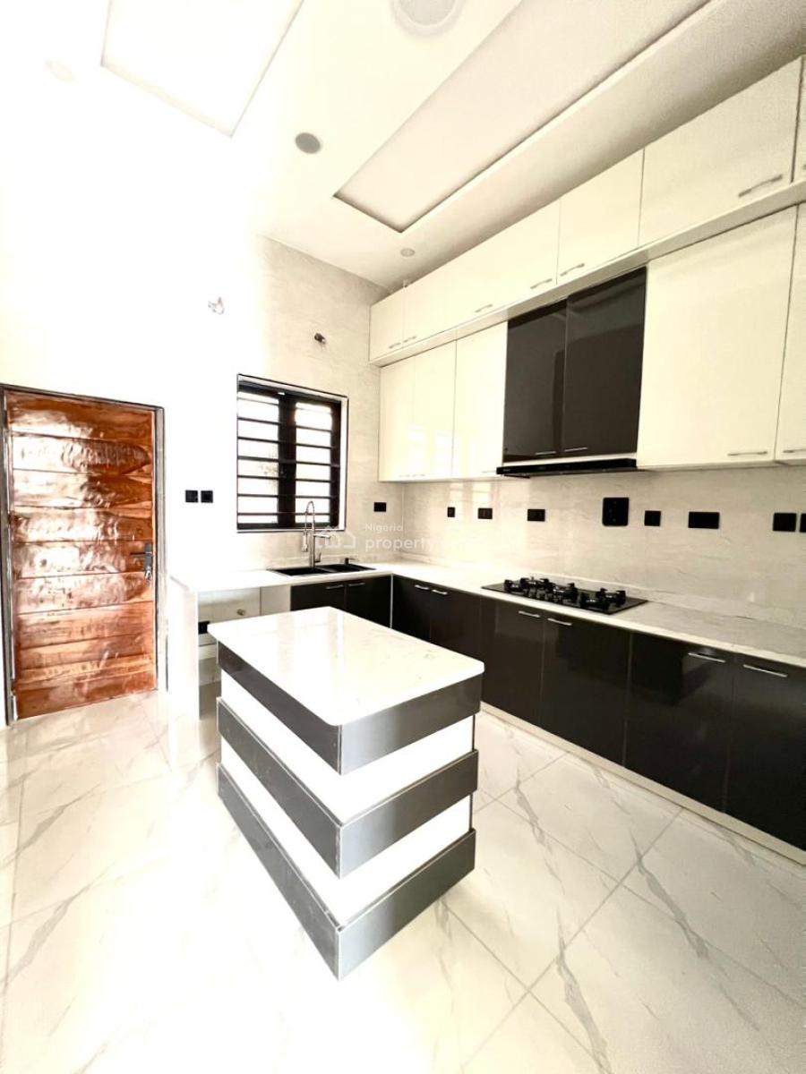 Newly Built 4 Bedroom Semi Detached Duplex with Bq in a Secure Estate, Sangotedo, Ajah, Lagos, Semi-detached Duplex for Sale