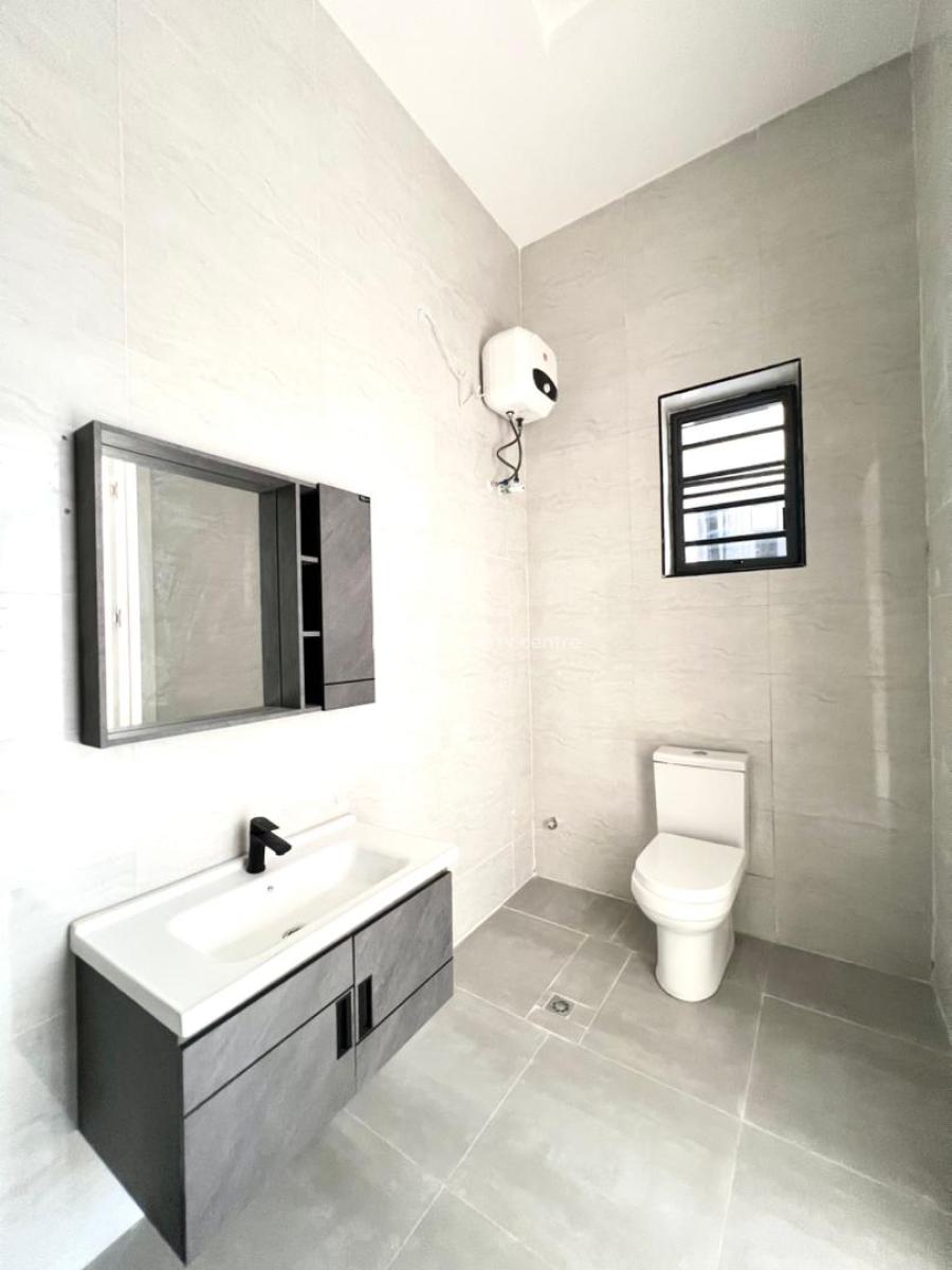 Newly Built 4 Bedroom Semi Detached Duplex with Bq in a Secure Estate, Sangotedo, Ajah, Lagos, Semi-detached Duplex for Sale