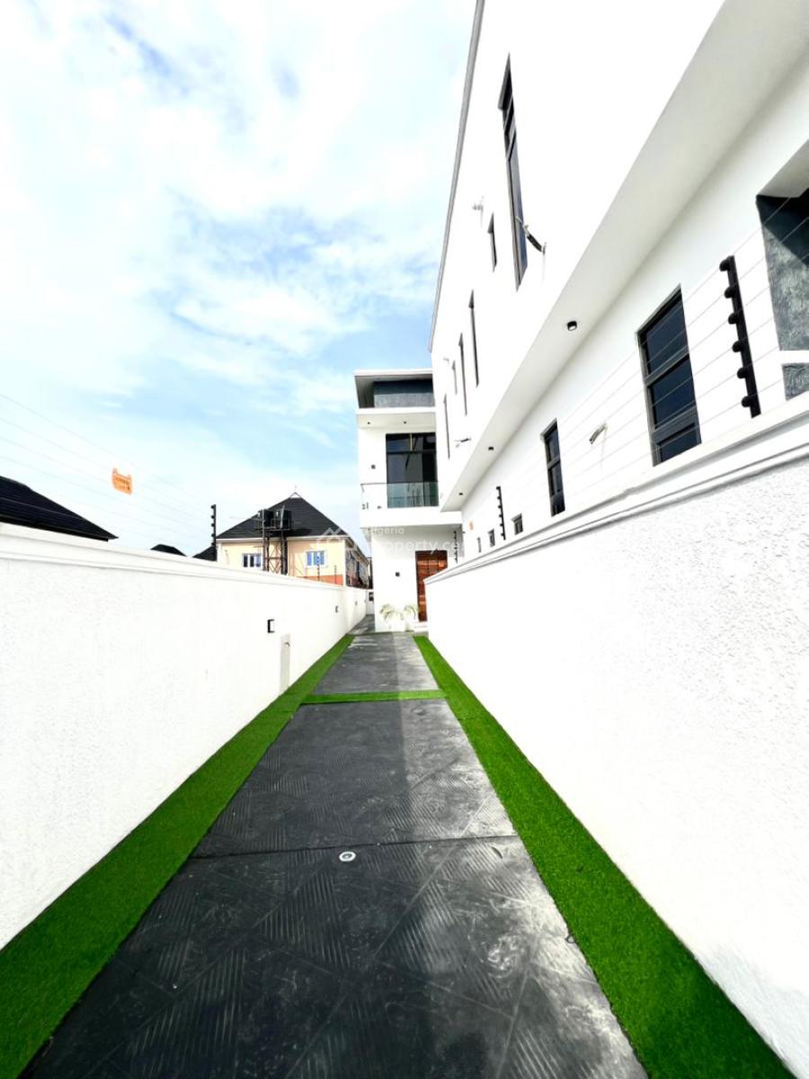 Newly Built 4 Bedroom Semi Detached Duplex with Bq in a Secure Estate, Sangotedo, Ajah, Lagos, Semi-detached Duplex for Sale