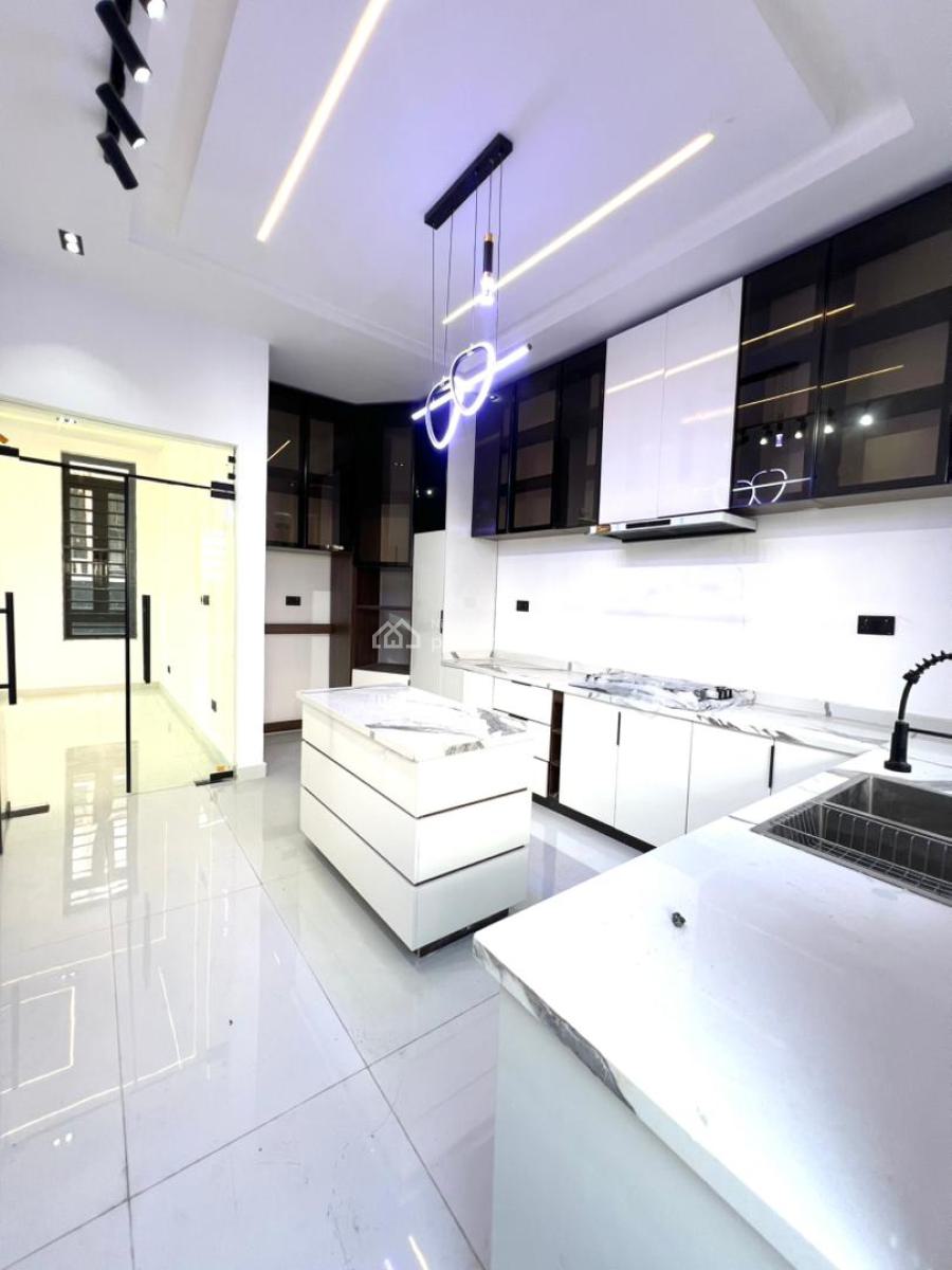 Newly Built 4 Bedroom Fully Detached Duplex with Bq in a Secure Estate, Sangotedo, Ajah, Lagos, Detached Duplex for Sale