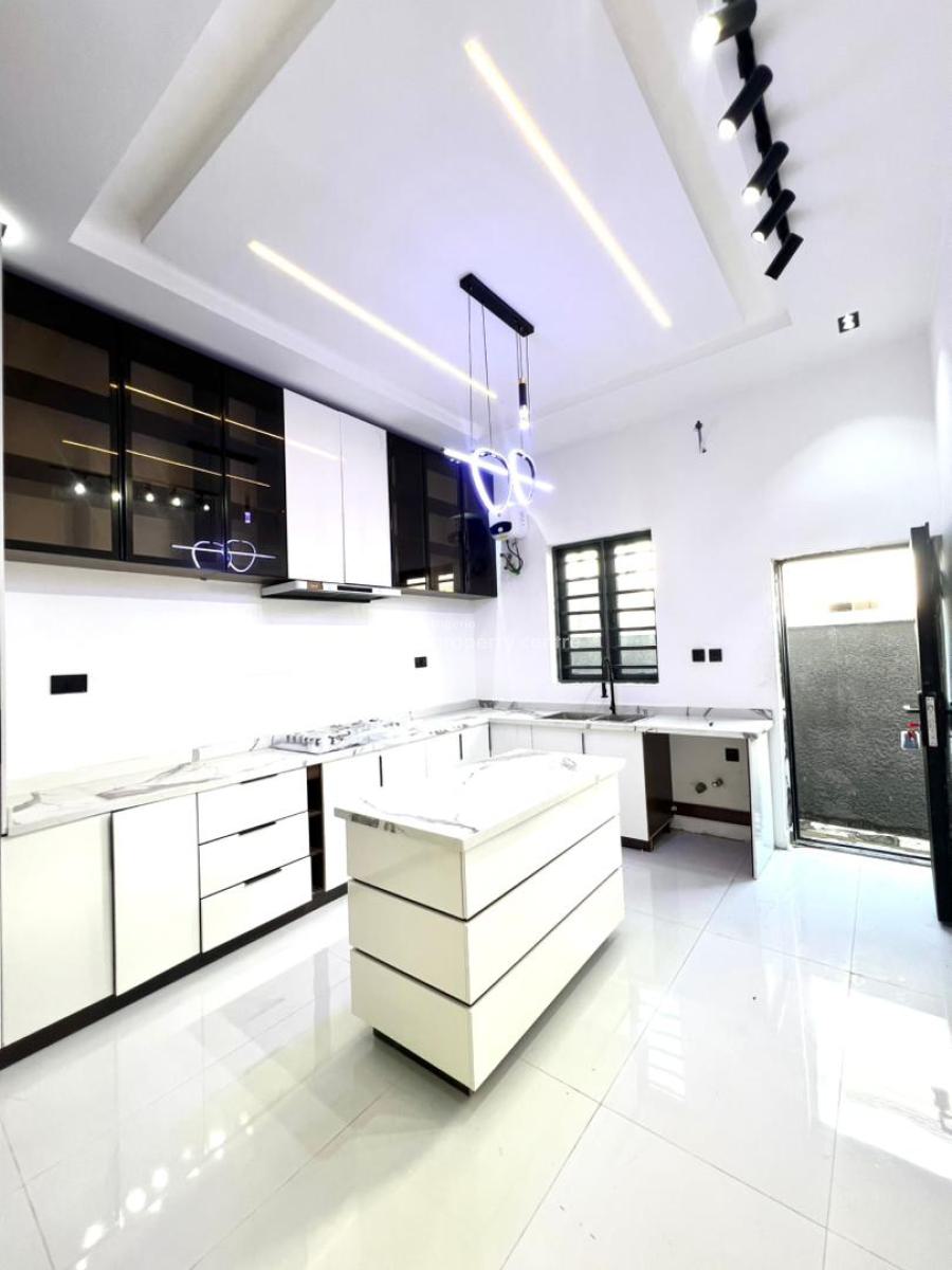 Newly Built 4 Bedroom Fully Detached Duplex with Bq in a Secure Estate, Sangotedo, Ajah, Lagos, Detached Duplex for Sale