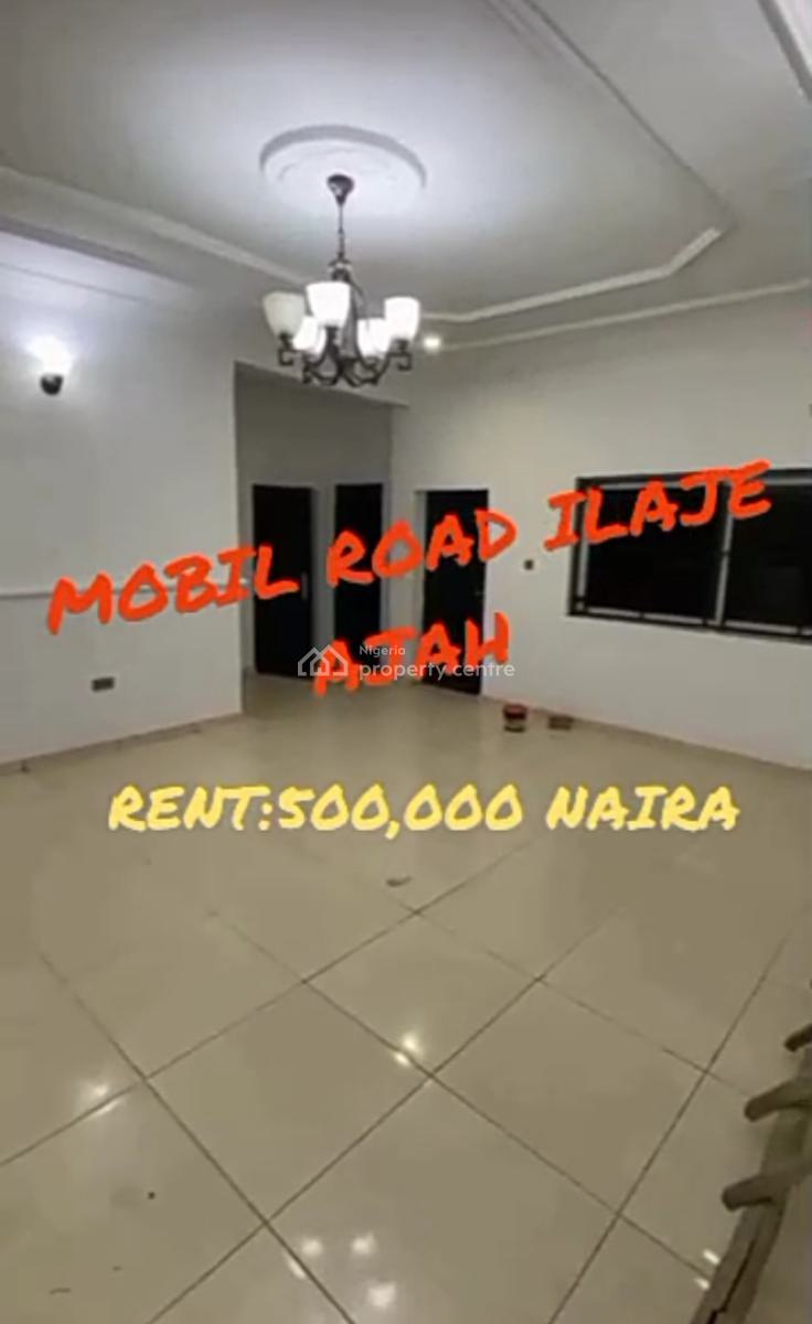 Single Room Inside a Shared Apartment {video}, Mobil Road, Ilaje, Ajah, Lagos, Self Contain (single Rooms) for Rent