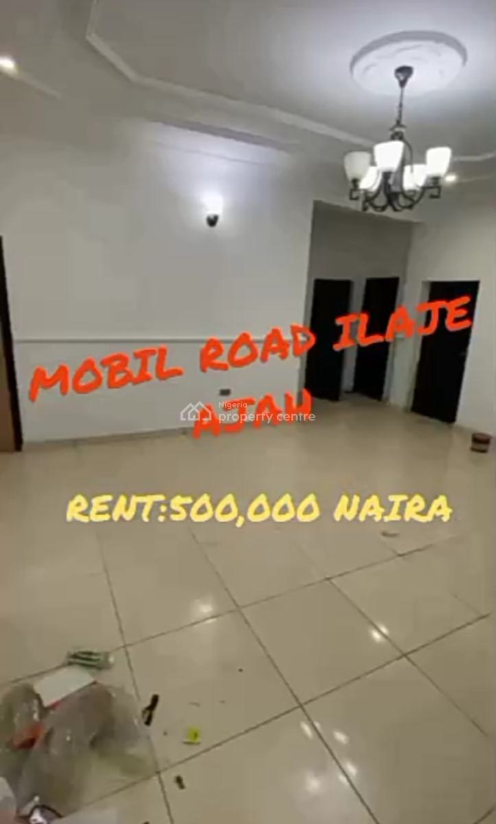Single Room Inside a Shared Apartment {video}, Mobil Road, Ilaje, Ajah, Lagos, Self Contain (single Rooms) for Rent