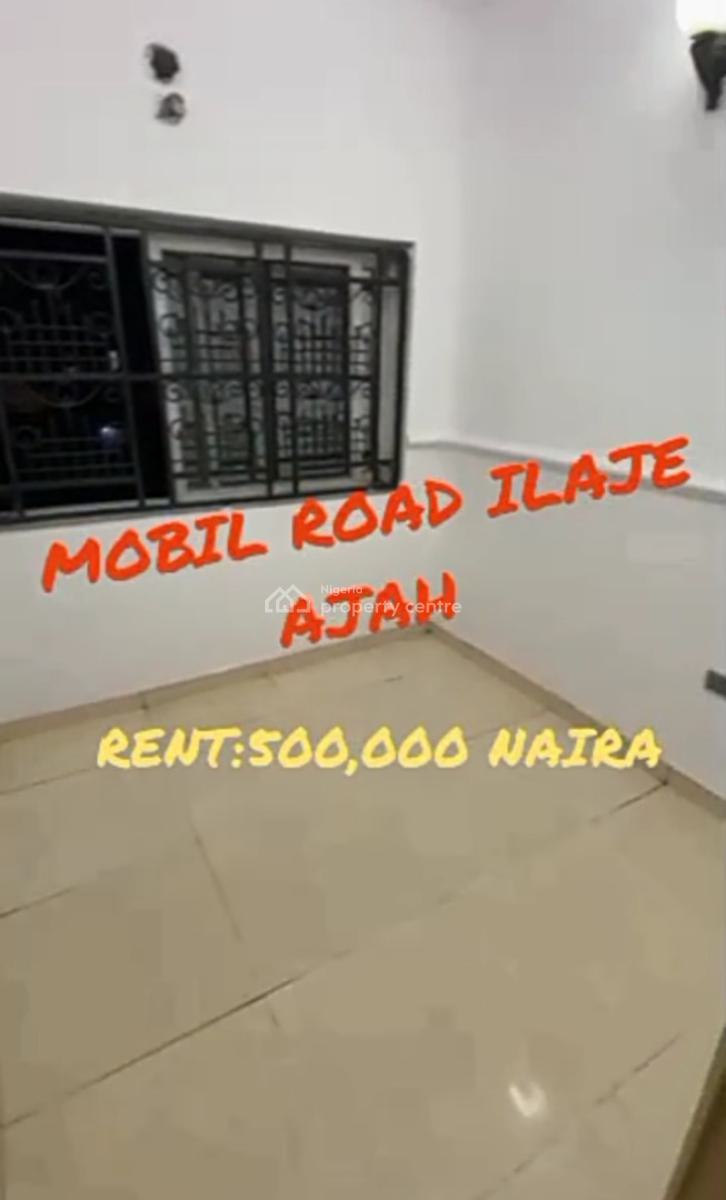 Single Room Inside a Shared Apartment {video}, Mobil Road, Ilaje, Ajah, Lagos, Self Contain (single Rooms) for Rent