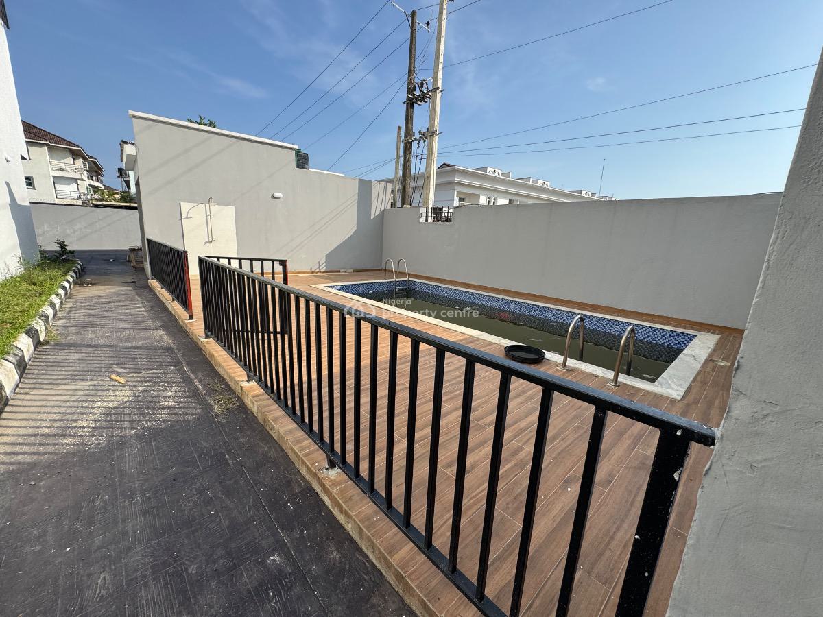 a Luxury Built 4 Bedroom Terraced Duplex with Bq and Pool, Off Admiralty Road, Lekki Phase 1, Lekki, Lagos, Terraced Duplex for Rent
