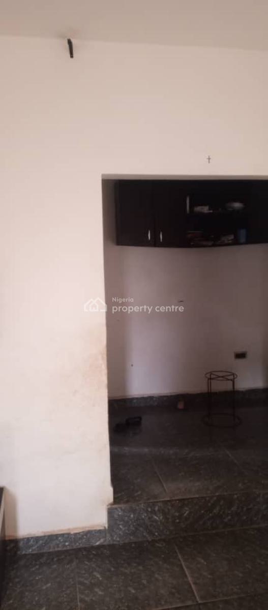 Spacious Three Bedroom Fully Detached Bungalow with Bq and Shop, After Orange Market, Mararaba, Abuja, Detached Bungalow for Sale