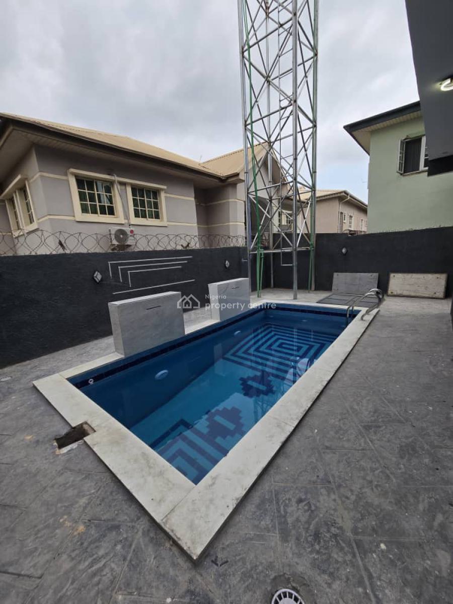 6bedroom Fully Detached Duplex with Swimming Pool, Cinema and Bq, Gra Phase 2, Magodo, Lagos, Detached Duplex for Sale