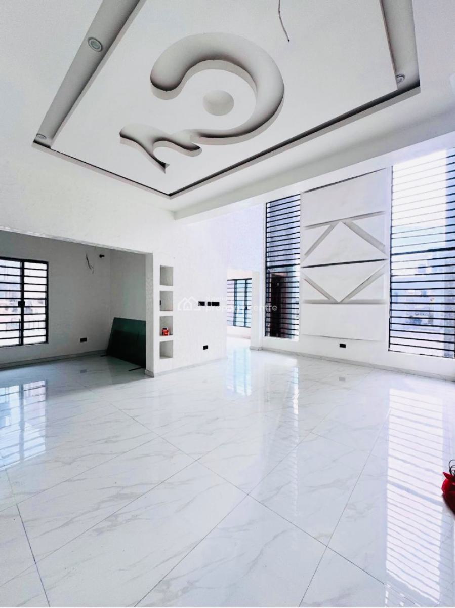 Price Slash! Contemporary 5 Bedroom Home with Rooftop Terrace and Pool, Very Secured, Serene and Beautiful Estate, Osapa, Lekki, Lagos, Detached Duplex for Sale