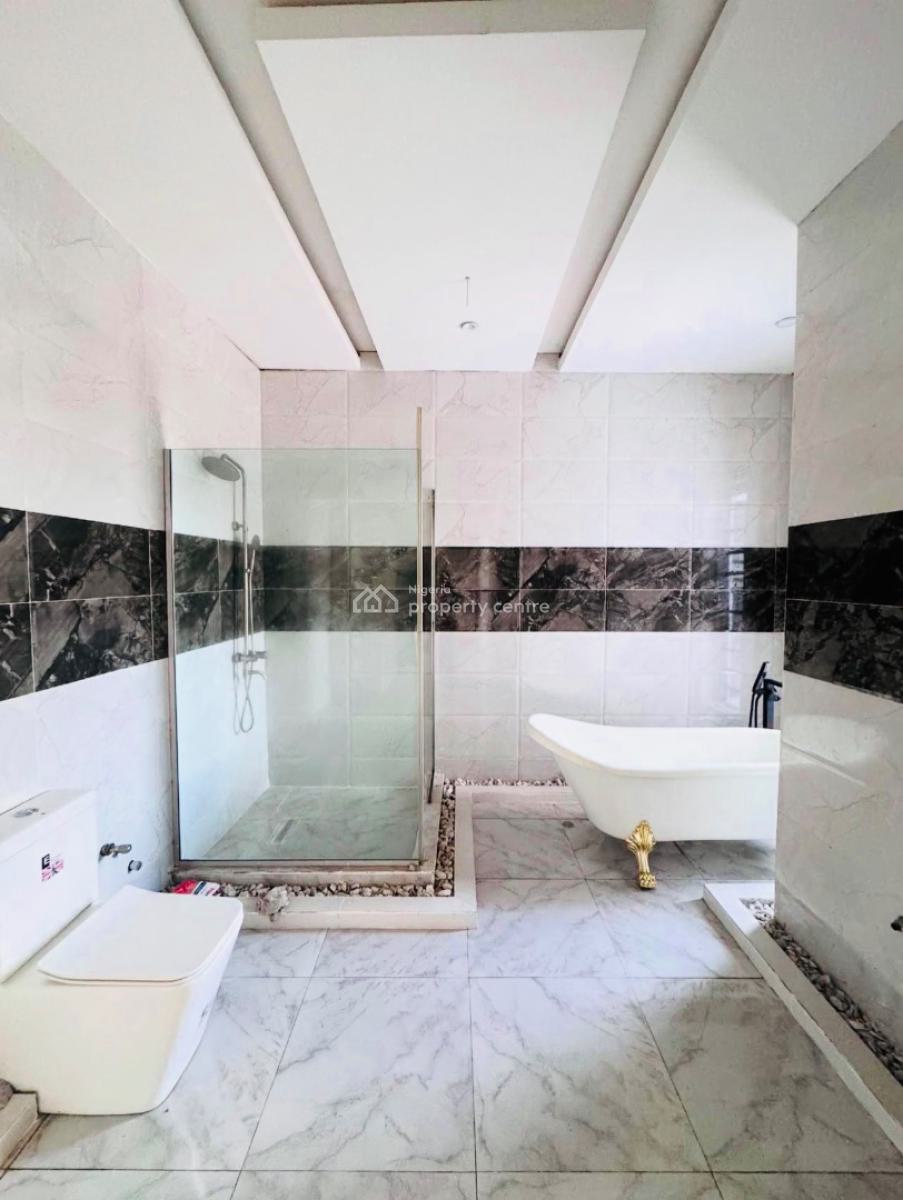 Price Slash! Contemporary 5 Bedroom Home with Rooftop Terrace and Pool, Very Secured, Serene and Beautiful Estate, Osapa, Lekki, Lagos, Detached Duplex for Sale