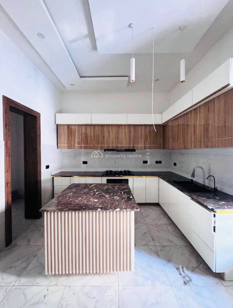 Price Slash! Contemporary 5 Bedroom Home with Rooftop Terrace and Pool, Very Secured, Serene and Beautiful Estate, Osapa, Lekki, Lagos, Detached Duplex for Sale