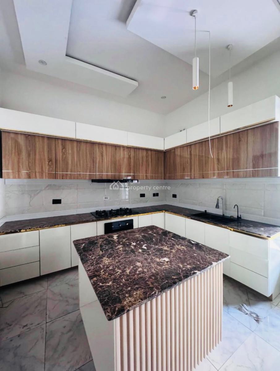 Price Slash! Contemporary 5 Bedroom Home with Rooftop Terrace and Pool, Very Secured, Serene and Beautiful Estate, Osapa, Lekki, Lagos, Detached Duplex for Sale