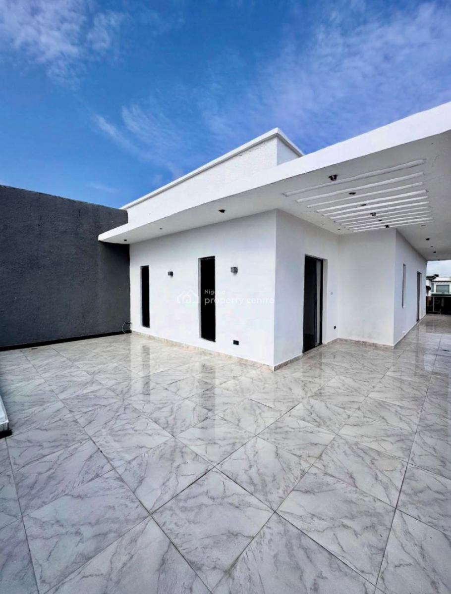 Price Slash! Contemporary 5 Bedroom Home with Rooftop Terrace and Pool, Very Secured, Serene and Beautiful Estate, Osapa, Lekki, Lagos, Detached Duplex for Sale