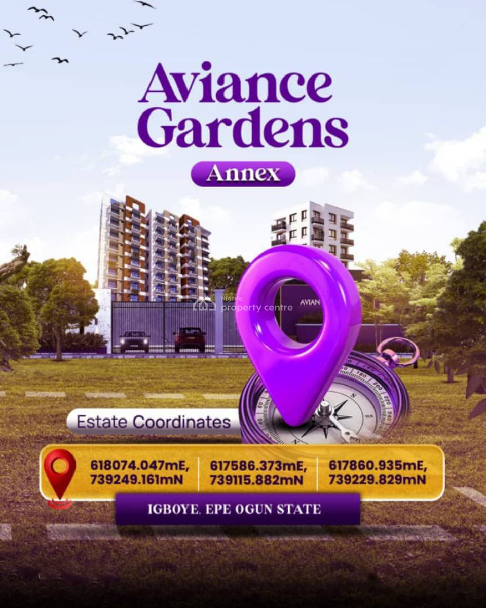 Verified Land in a Prime Location, Aviance Garden Estate Igboye, Epe, Lagos, Mixed-use Land for Sale