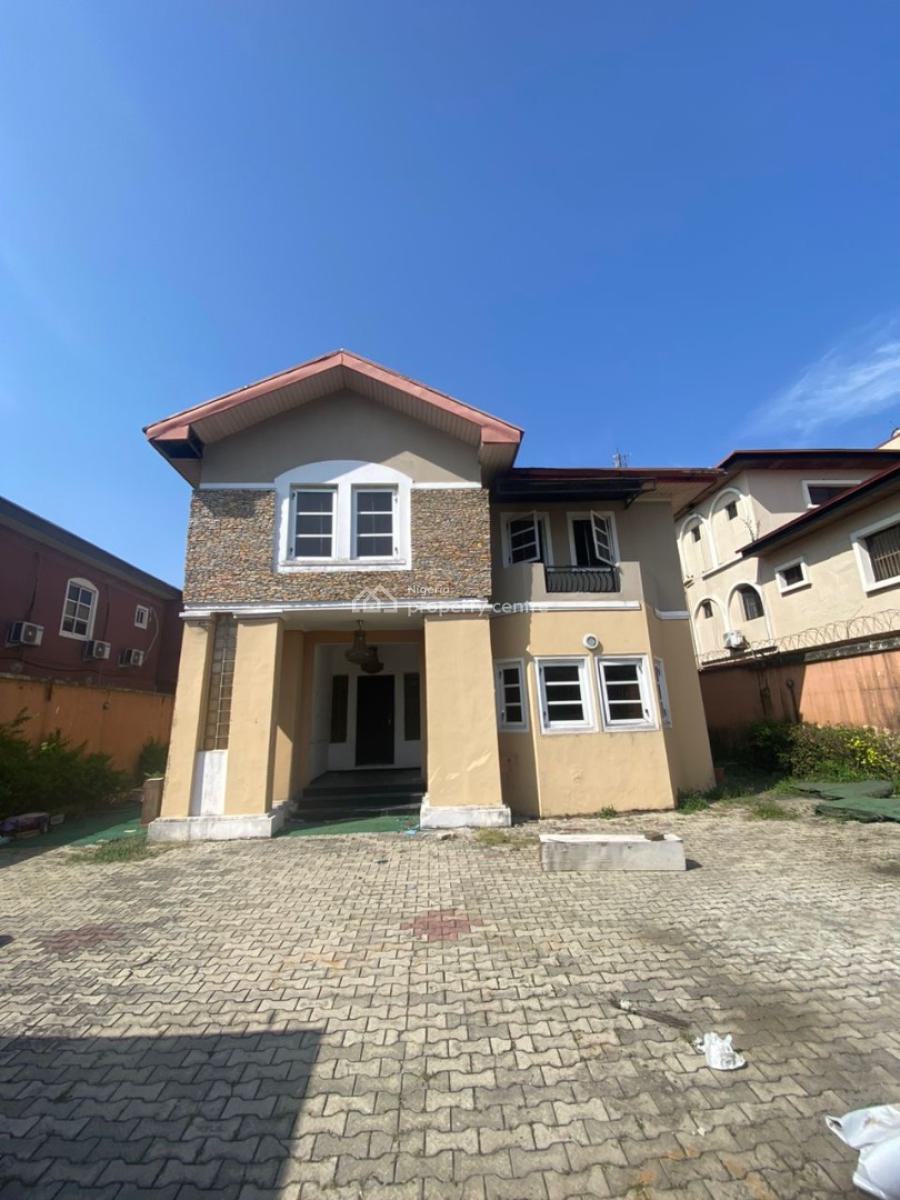 Luxury 6 Bedrooms Detached House with 2 Bq, Lekki Phase 1, Lekki, Lagos, Detached Duplex for Rent