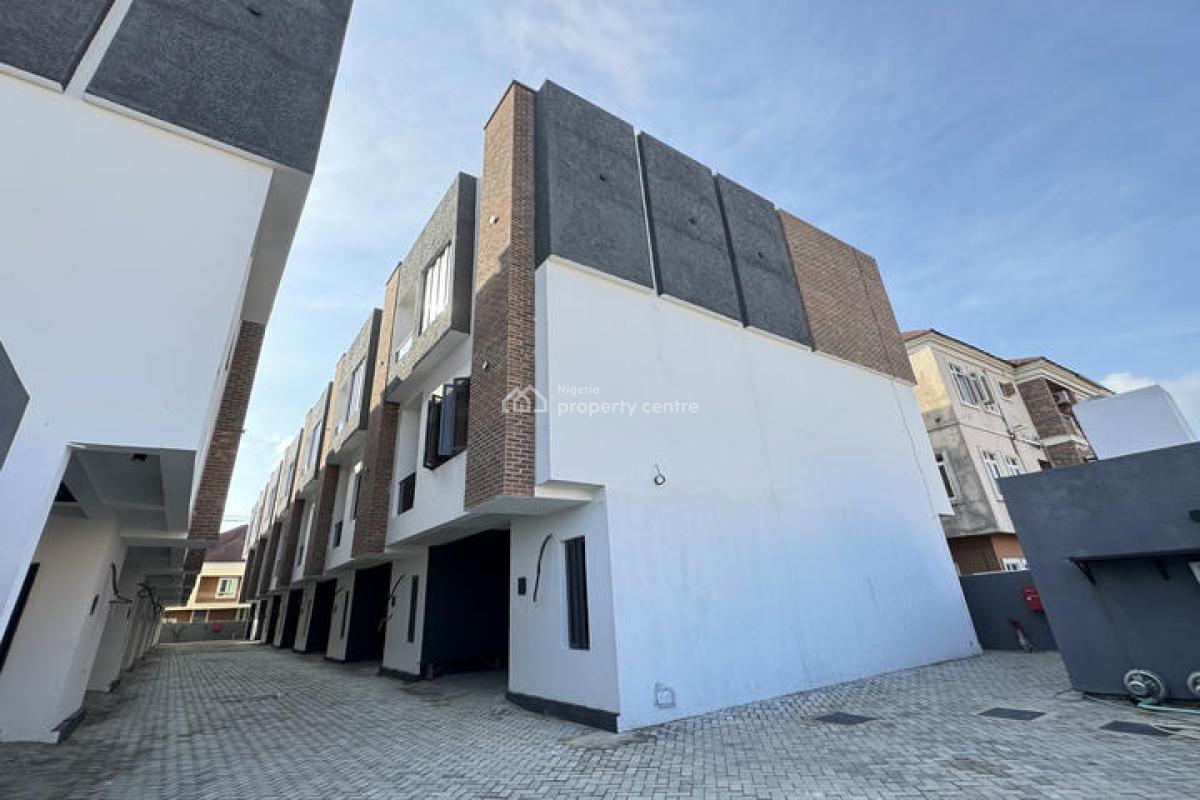 Astonishing 4 Bedroom Terrace Duplex with Bq, Ologolo, Lekki, Lagos, Terraced Duplex for Sale