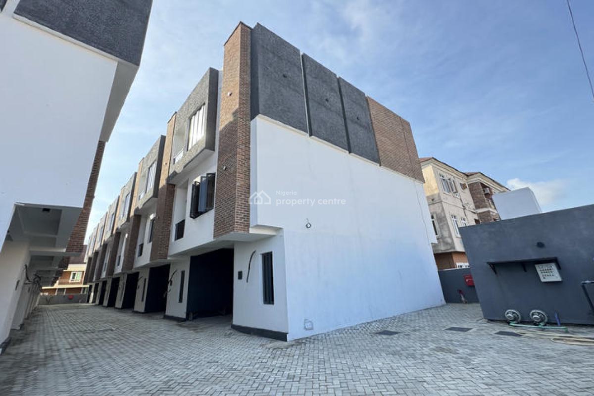 Astonishing 4 Bedroom Terrace Duplex with Bq, Ologolo, Lekki, Lagos, Terraced Duplex for Sale