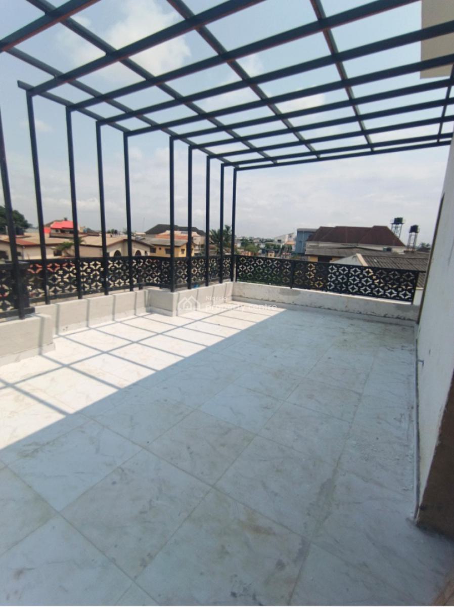 Contemporary New 5 Bedroom Detached All Room Ensuite & Bq, Roof Top, Omole Phase 1, Omole Phase 1, Ikeja, Lagos, Detached Duplex for Sale