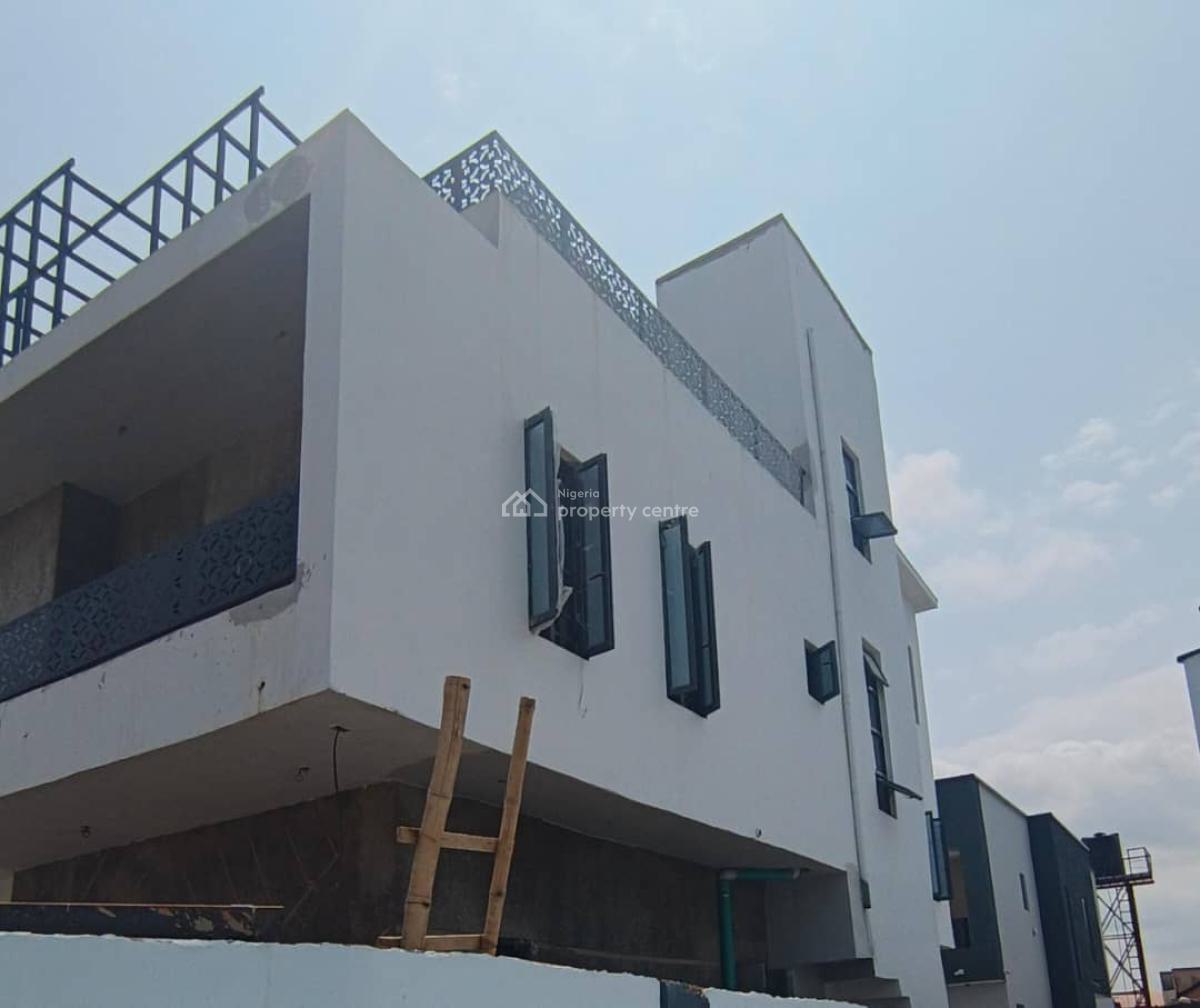 Contemporary New 5 Bedroom Detached All Room Ensuite & Bq, Roof Top, Omole Phase 1, Omole Phase 1, Ikeja, Lagos, Detached Duplex for Sale