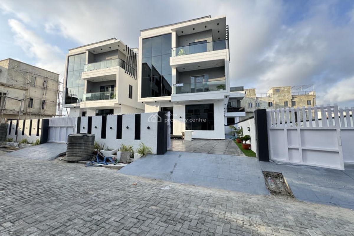 Stunning 5 Bedroom Detached House with Swimming Pool and Bq, Ologolo, Lekki, Lagos, Detached Duplex for Sale