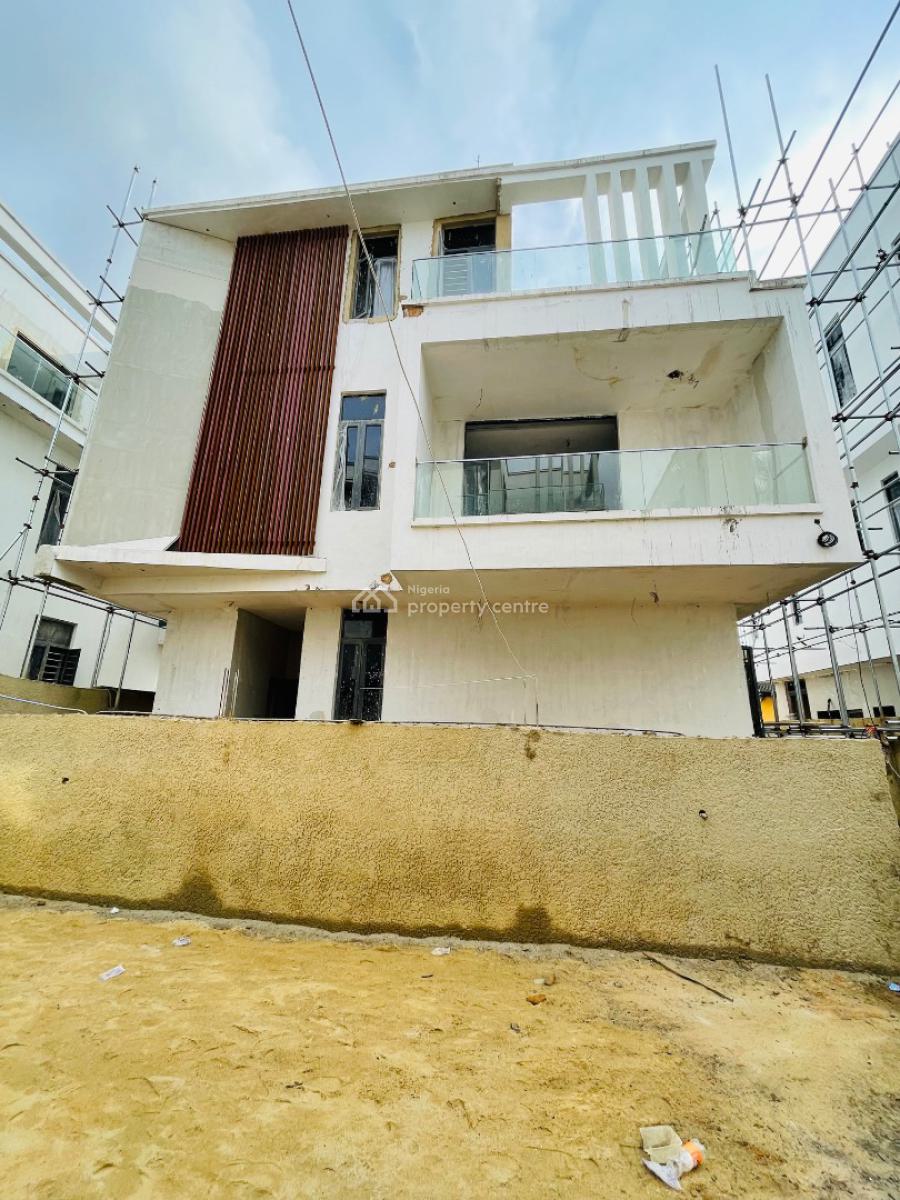 Beautifully Crafted 5 Bedroom Fully Detached Duplexes Plus Bq, Magnificently Designed Home with Bq and Terrace in a Secured Estate, Omole Phase 2, Ikeja, Lagos, Detached Duplex for Sale