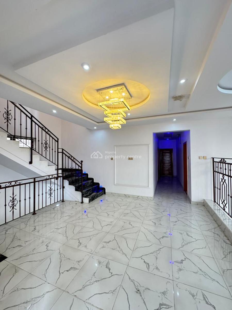 Magnificently Built 5 Bedroom Fully Detached Duplex with Bq, Exclusive Mansion with Pool, Cinema, Terrace, Bq in a Secured Estate, Omole Phase 1, Ikeja, Lagos, Detached Duplex for Sale