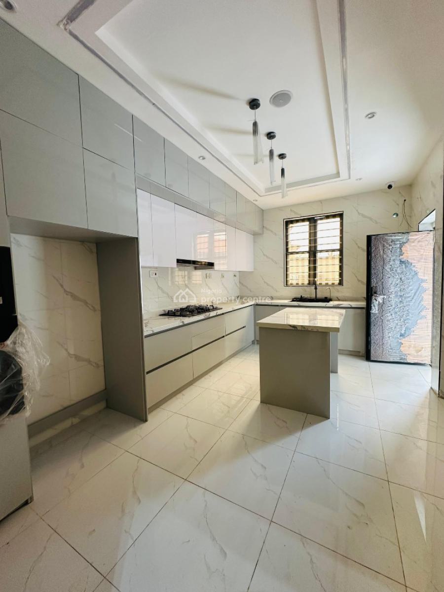 Luxury Newly Built 4 Bedroom Duplex Plus Pool and Bq, Panoramic Built Detailed Home with Pool, Study and Bq in an Estate, Omole Phase 1, Ikeja, Lagos, Detached Duplex for Sale
