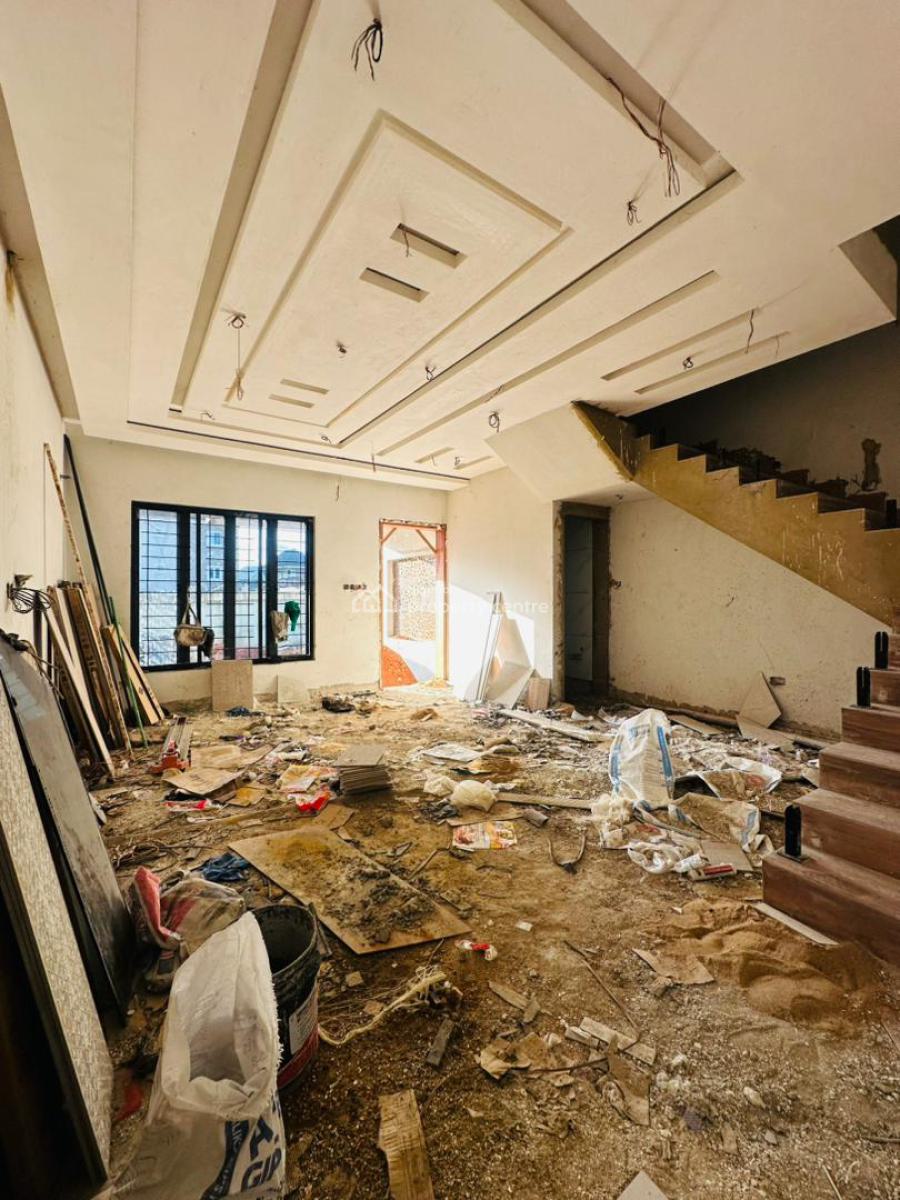 Alluring 4 Bedrooms Terraced Duplex Plus Bq, Exquisitely Detailed Home with Bq in a Secured Estate, Omole Phase 2, Ikeja, Lagos, Terraced Duplex for Sale