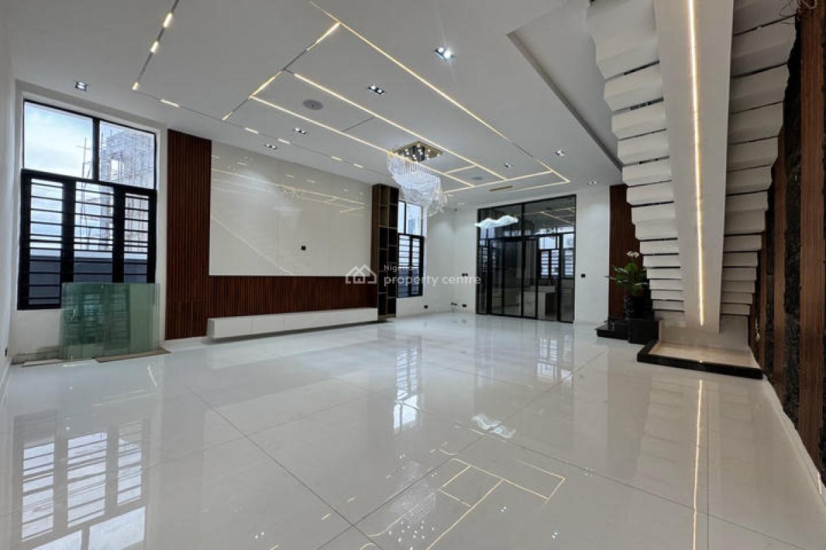 Luxury 5 Bedroom Detached House with Swimming Pool and Boys Quarter, Chevron, Lekki, Lagos, Detached Duplex for Sale