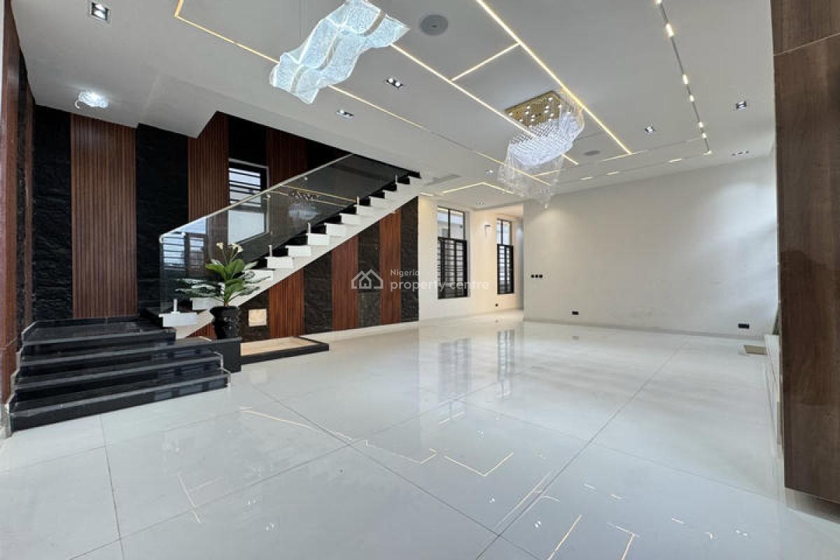 Luxury 5 Bedroom Detached House with Swimming Pool and Boys Quarter, Chevron, Lekki, Lagos, Detached Duplex for Sale