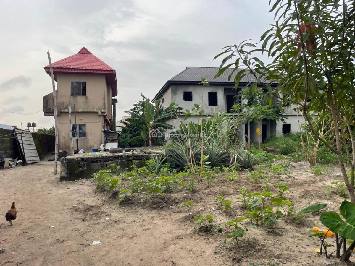 Dry 2 Plots of Land with Structure, Bogije, Ibeju Lekki, Lagos, Mixed-use Land for Sale