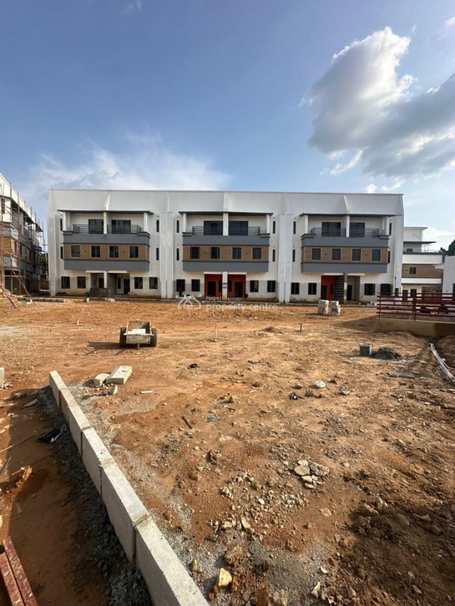Massive 4 Bedrooms  Terraced Duplex with Bq, Wuye, Abuja, Terraced Duplex for Sale