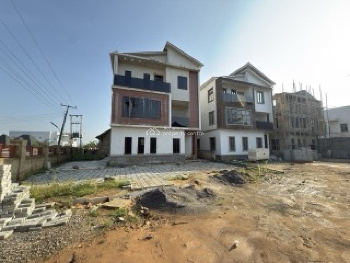 a Standard Built Corner Unit Home in a Premium Environment, Guzape District, Abuja, Detached Duplex for Sale