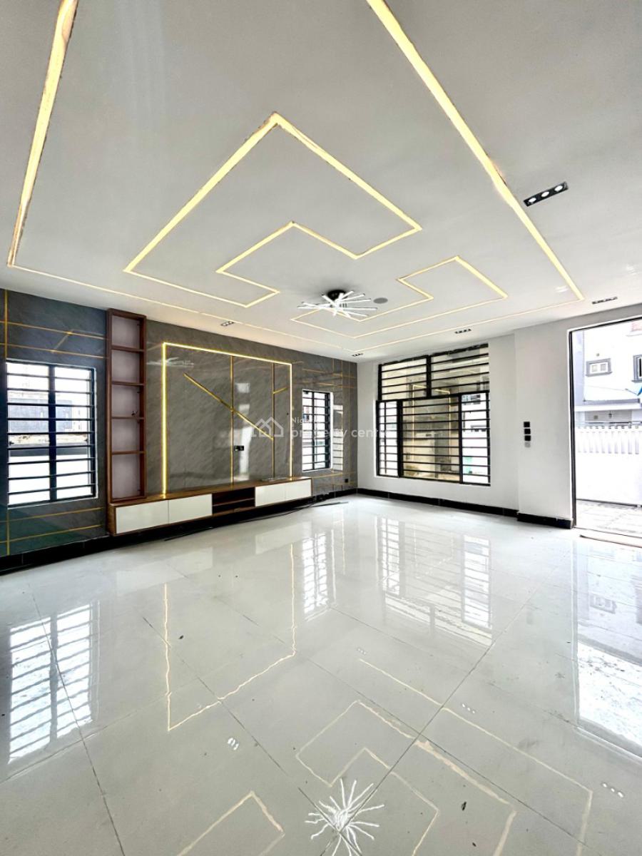 Contemporary 5 Bedroom Detached Duplex with Bq, Rooftop Terrace, Ologolo, Lekki, Lagos, Detached Duplex for Sale