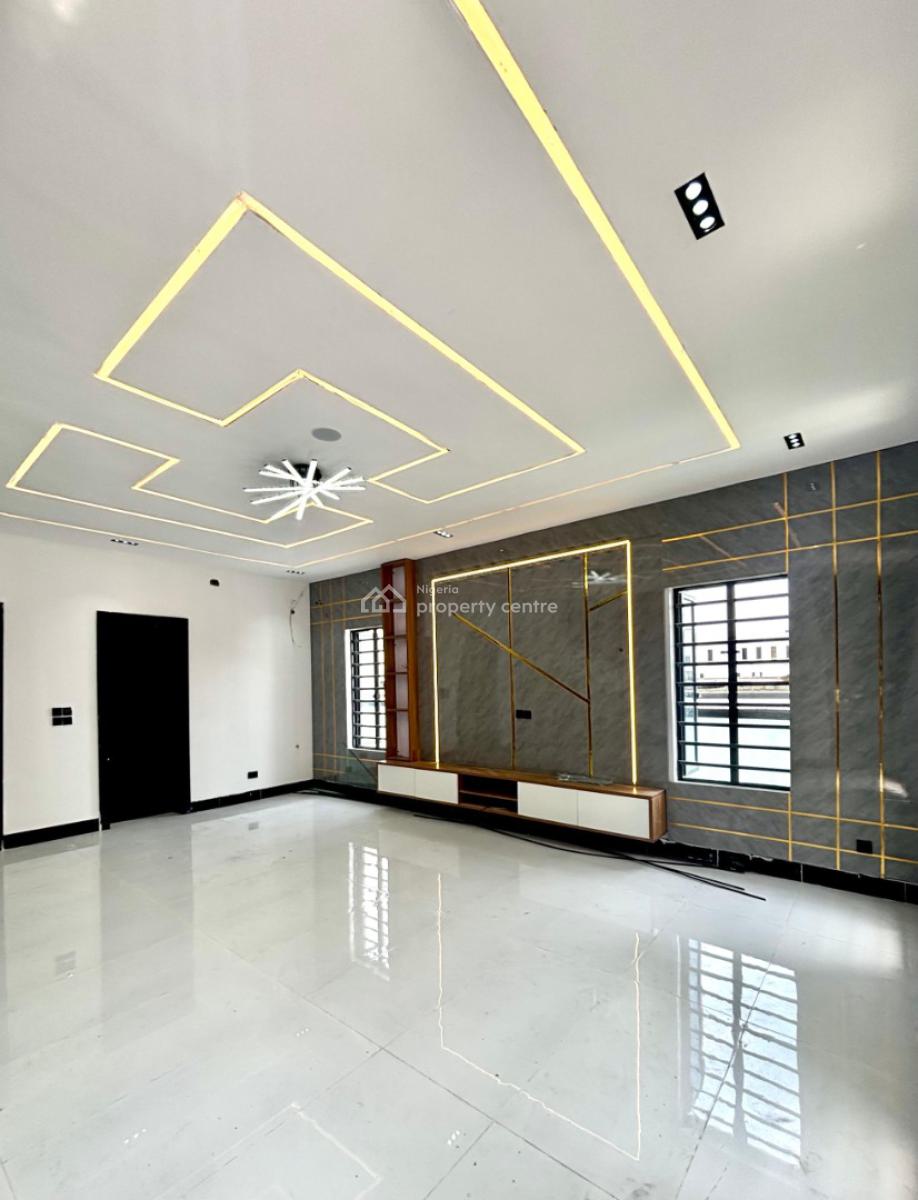 Contemporary 5 Bedroom Detached Duplex with Bq, Rooftop Terrace, Ologolo, Lekki, Lagos, Detached Duplex for Sale