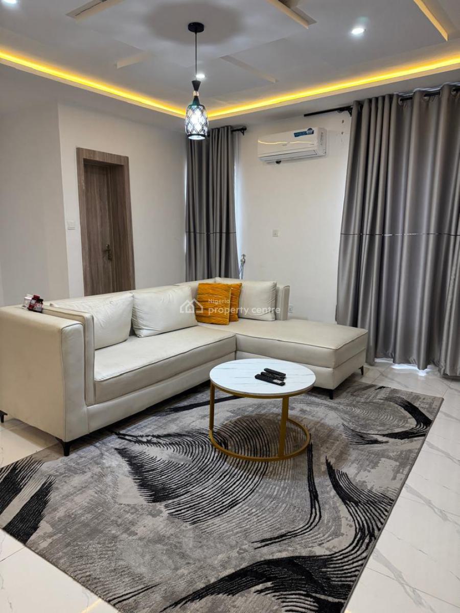 Fully Furnished Serviced 2 Bedroom Apartment, Atlantic View Estate, New Road Before Chevron, Igbo Efon, Lekki, Lagos, Flat / Apartment for Rent
