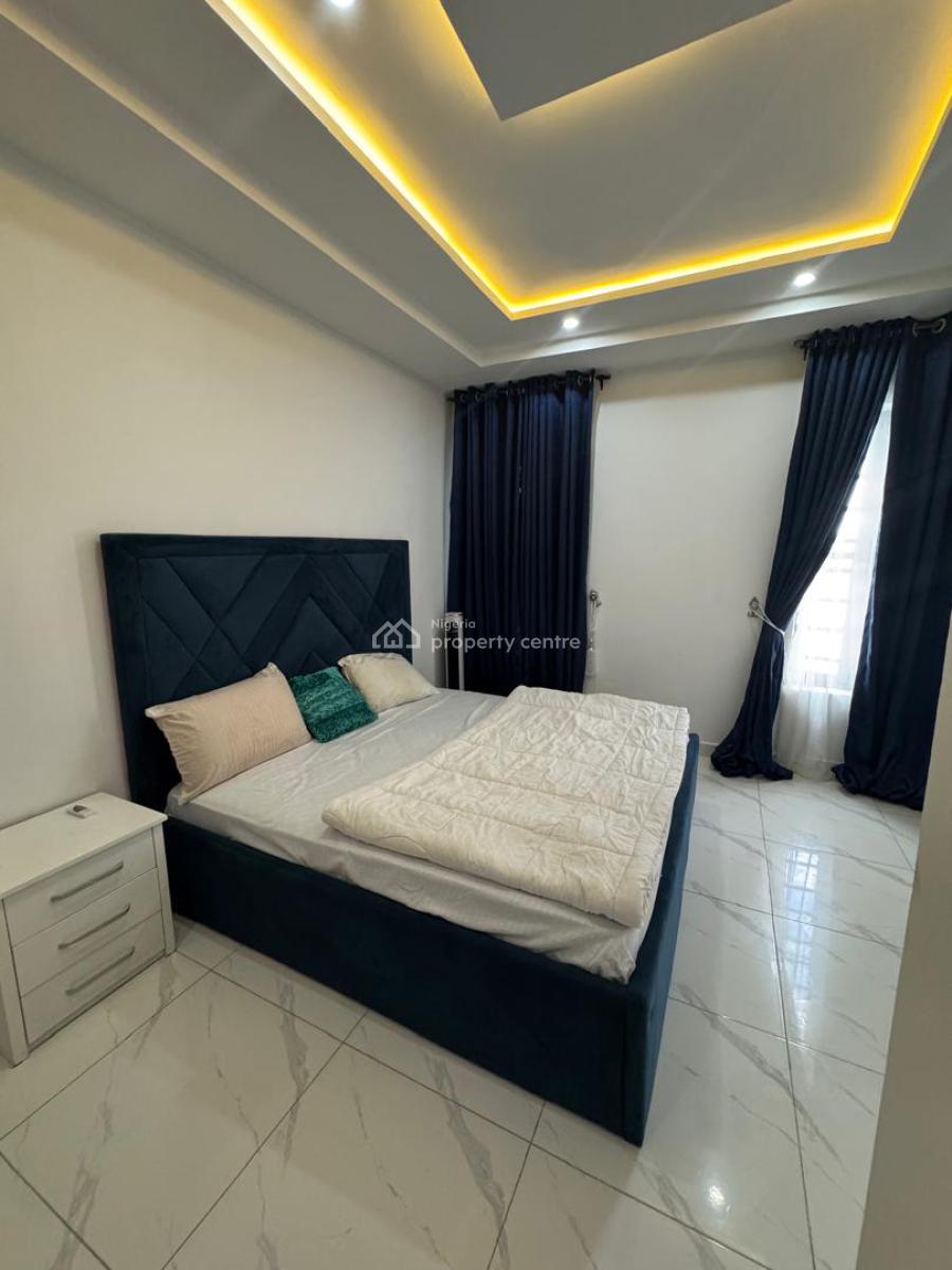 Fully Furnished Serviced 2 Bedroom Apartment, Atlantic View Estate, New Road Before Chevron, Igbo Efon, Lekki, Lagos, Flat / Apartment for Rent