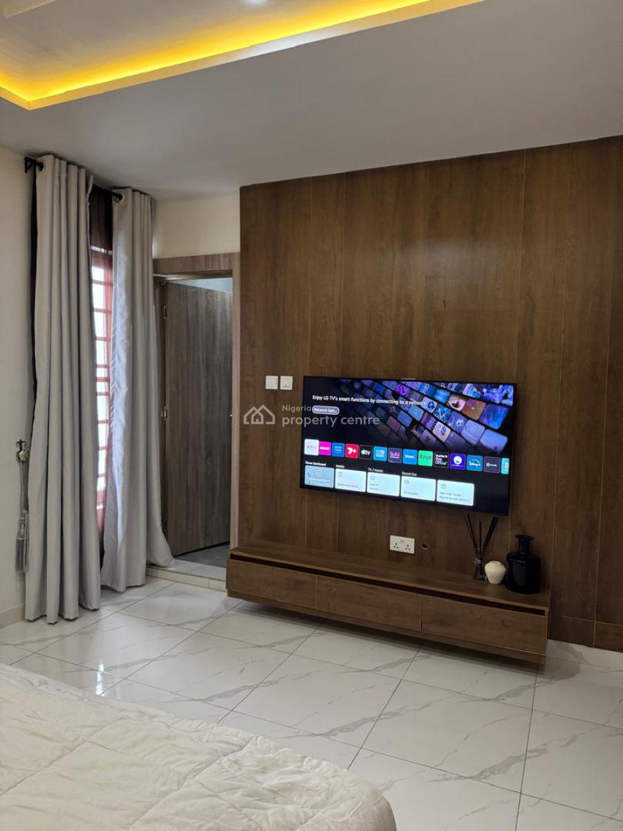 Fully Furnished Serviced 2 Bedroom Apartment, Atlantic View Estate, New Road Before Chevron, Igbo Efon, Lekki, Lagos, Flat / Apartment for Rent