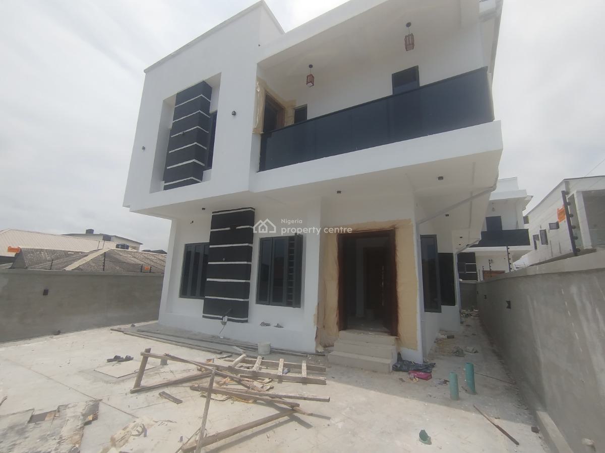 Newly Built 4 Bedroom Fully Detached House with Bq, Off Aro Ologolo Road, Ologolo, Lekki, Lagos, Detached Duplex for Sale