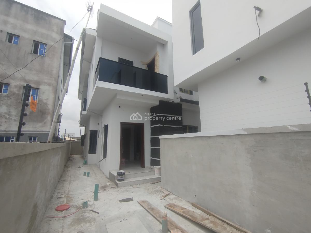 Newly Built 4 Bedroom Semi Detached House with Bq, Off Aro Ologolo Road, Ologolo, Lekki, Lagos, Semi-detached Duplex for Sale