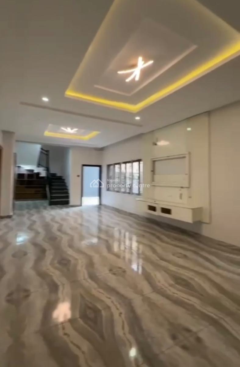 5 Bedrooms Terrace Duplex with a Garden Area (no Bq)., Life Camp, Abuja, Terraced Duplex for Rent