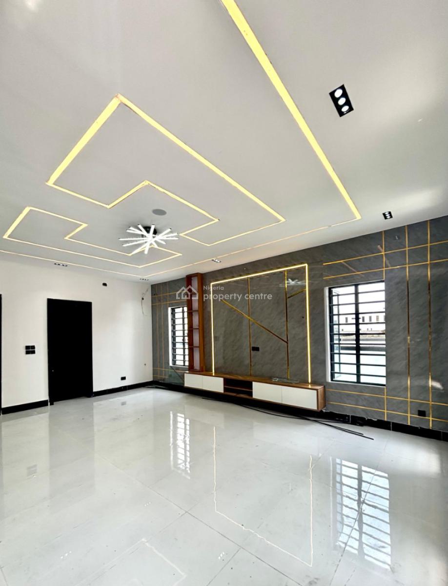 Contemporary 5 Bedroom Fully Detached Duplex with Bq, Smart Featutes,, Ologolo, Lekki, Lagos, Detached Duplex for Sale