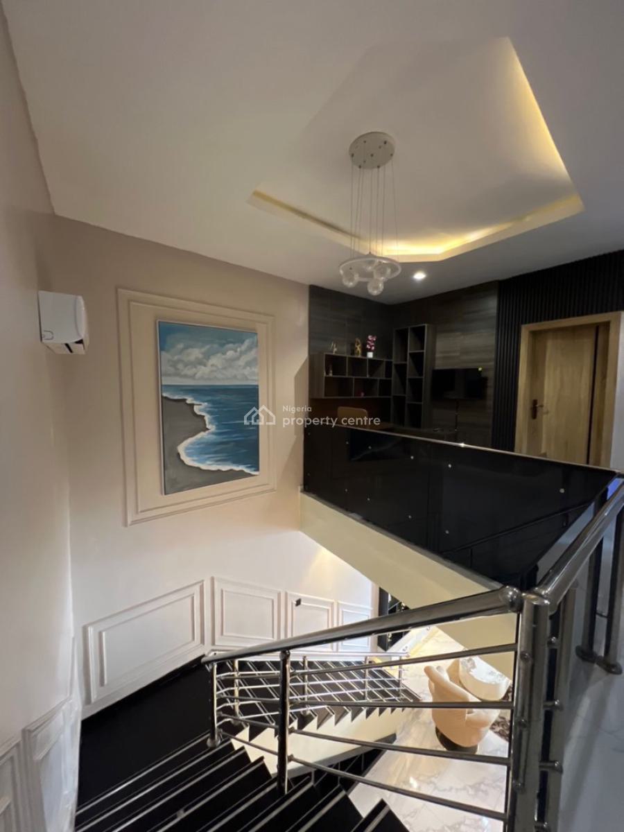 Luxury 4 Bedroom Apartment with Balcony, Ajah, Lagos, Flat / Apartment Short Let