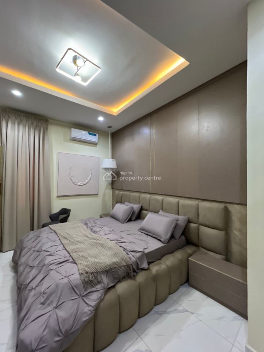 Luxury 4 Bedroom Apartment with Balcony, Ajah, Lagos, Flat / Apartment Short Let